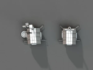 post apocalyptic light generator 3D Model