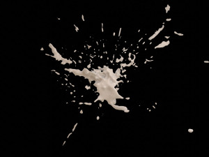 splash 1 Modèle 3D