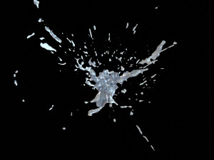 splash 1 Modèle 3D
