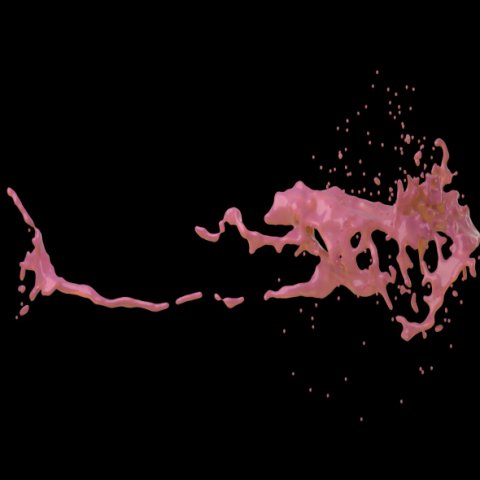 splash 3 Model 3D .c4d .max .obj .3ds .fbx .stl .blend 