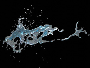 splash3 3D Model