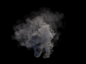 Smoke gush vdb 3D Model