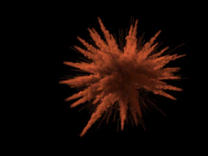 Dust blowout vdb 3D Model