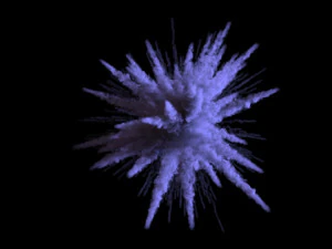 Dust blowout vdb 3D Model