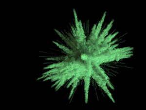 Dust blowout vdb 3D Model