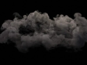 연기 버스트 vdb 3D 모델