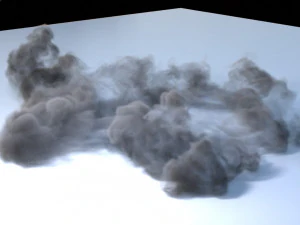 Smoke burst vdb 3D Model