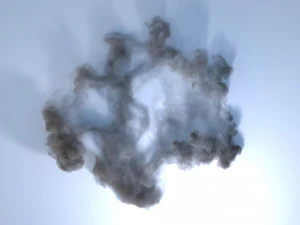 Smoke burst vdb 3D Model