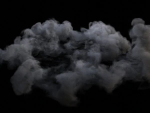 Smoke burst vdb 3D Model