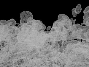 Smoke burst vdb 3D Model