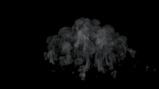 Rising wispy smoke vdb Modelo 3D .c4d .max .obj .3ds .fbx .stl .blend 