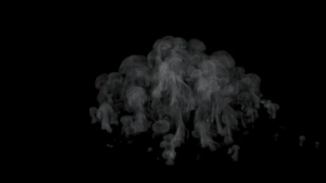 Rising wispy smoke vdb 3D Model .c4d .max .obj .3ds .fbx .stl .blend 