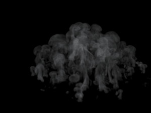 Rising wispy smoke vdb 3D Model