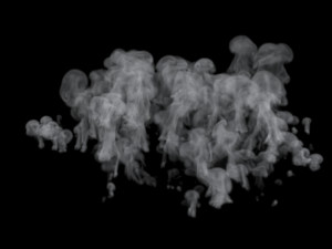 Rising wispy smoke vdb Modelo 3D
