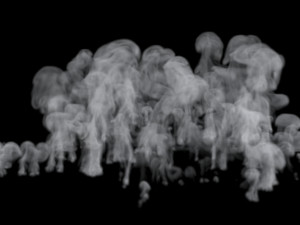Rising wispy smoke vdb Modelo 3D