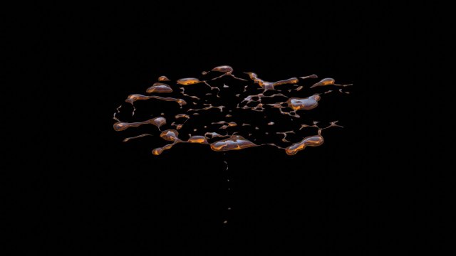 acid splash 3D Модель .c4d .max .obj .3ds .fbx .stl .blend 