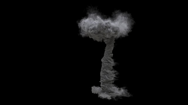 Tornado VDB 3D Model .c4d .max .obj .3ds .fbx .stl .blend 