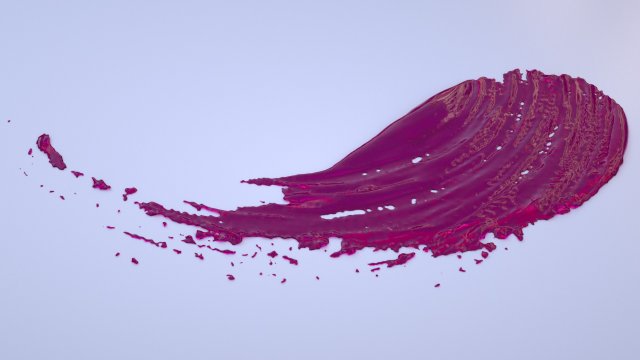 Paint Smear 2 Model 3D .c4d .max .obj .3ds .fbx .stl .blend 