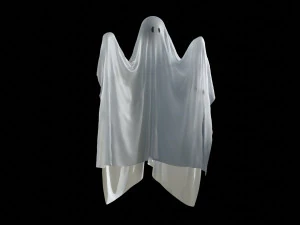 Высокополигональная модель призрака 3D Модель