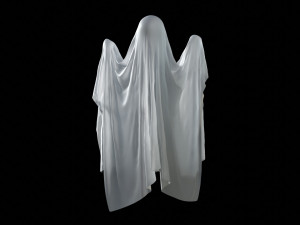 High Poly Ghost Model 3D Модель