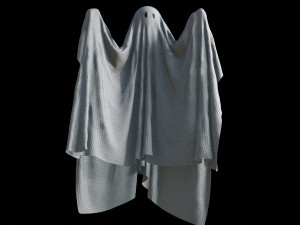 High Poly Ghost Model 3D Модель