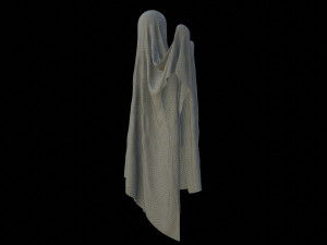 High Poly Ghost Model 3D Модель