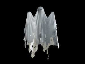High Poly Ghost Model 2 3D Модель