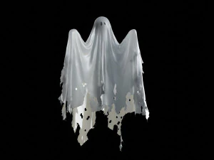 Hoog Poly Ghost-model 2 3D Model
