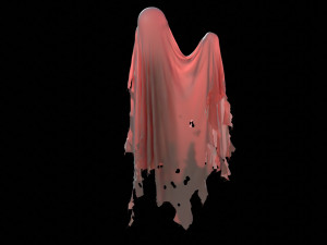 High Poly Ghost Model 2 Model 3D