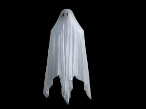 High Poly Ghost Model 3 3D मॉडल