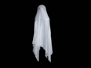High Poly Ghost Model 3 Model 3D