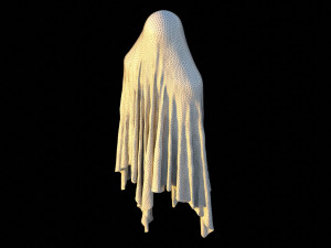 High Poly Ghost Model 3 Model 3D
