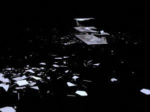 Destroyed House 3D Model
