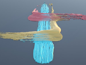 Paint Smear 4 3D 모델