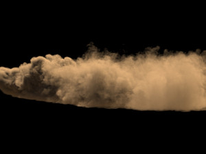 Ground Gas VDB Model 3D