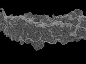 Ground Gas VDB Model 3D