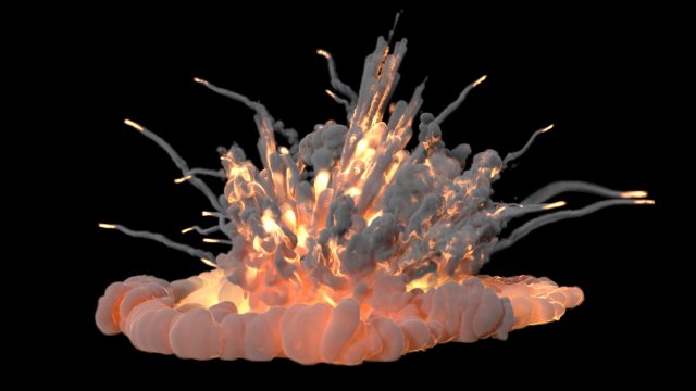 Carpet Bomb VDB Modèle 3D .c4d .max .obj .3ds .fbx .stl .blend 