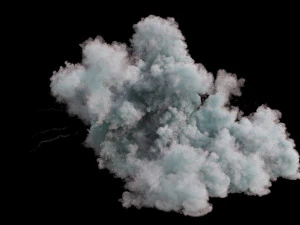Smoke Plume VDB 3D Model