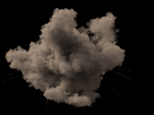 Smoke Plume VDB Model 3D