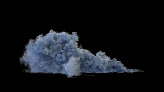 Creeping Smoke VDB 3D Model .c4d .max .obj .3ds .fbx .stl .blend 