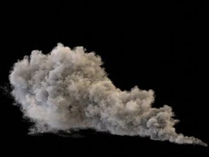 Creeping Smoke VDB 3D Model