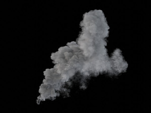 High Smoke VDB 3D 모델