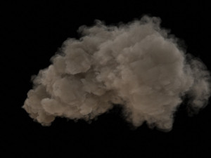 High Smoke VDB 3D 模型