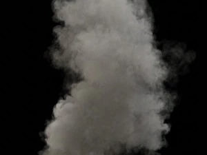 Wysoki dym VDB Model 3D