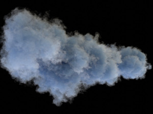 Billowy Smoke VDB Model 3D