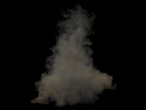 Пыль 1 ВДБ 3D Модель