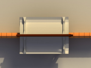 Low Poly Japanese Gate 3Dモデル