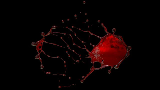 Thin Liquid 3D Model .c4d .max .obj .3ds .fbx .stl .blend 