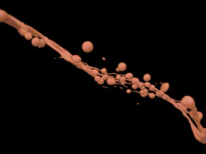 Thin Liquid 3D Model