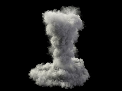 Dust Tornado VDB Modèle 3D